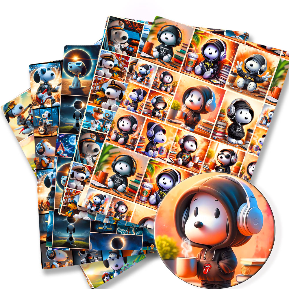 Home Textiles Curtains - TAKARA TOMY Snoopy fabric140x50CM Cartoon Polyester