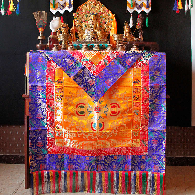 Home Textiles Curtains - 2P # Wholesale Buddhist supply Tibet