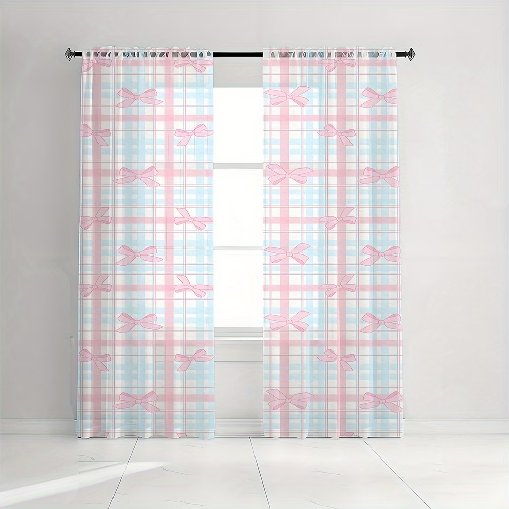 2PCS Digital Printing Sheer Cu - Home Textiles Curtains 评论和价格