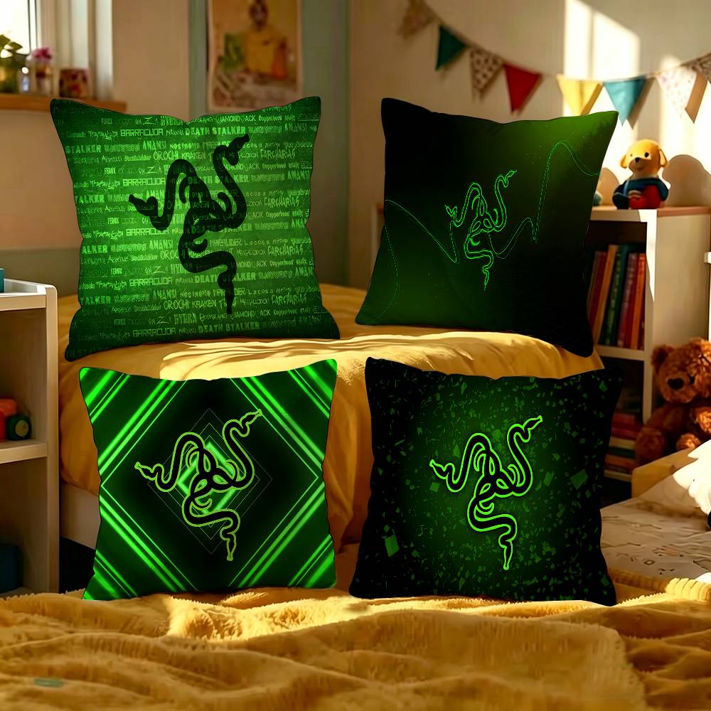 R-RAZER Logo Pillowcases Home  - Home Textiles Logo 评论和价格