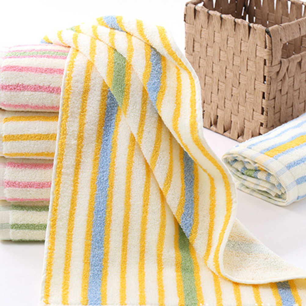 4Pcs Colorful Striped Cotton T - Home Textiles In Pakistan 评论和价格