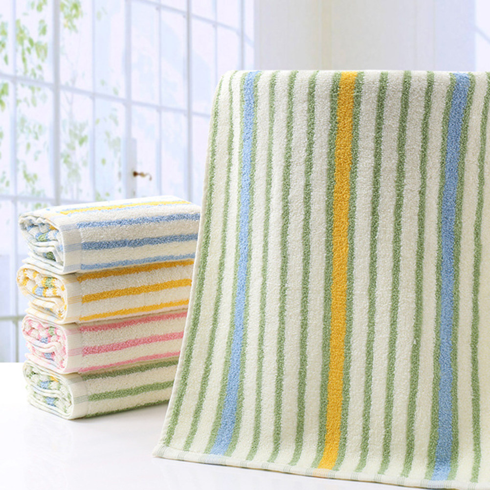 4Pcs Colorful Striped Cotton T - Home Textiles In Pakistan 评论和价格