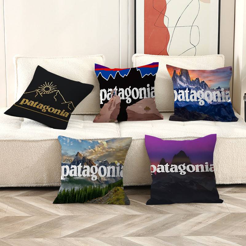 P-Patagonias Logo Pillow Cover - Home Textiles Logo 评论和价格