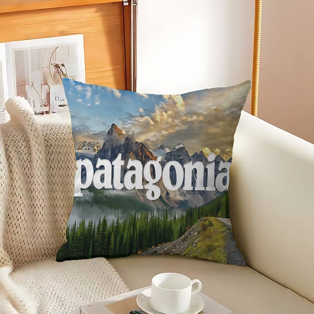 P-Patagonias Logo Pillow Cover - Home Textiles Logo 评论和价格