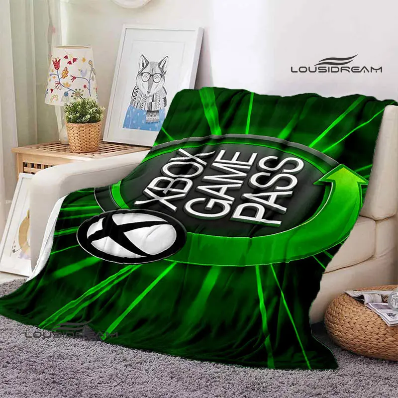 Xbox Logo Fleece Blanket Soft  - Home Textiles Logo 评论和价格