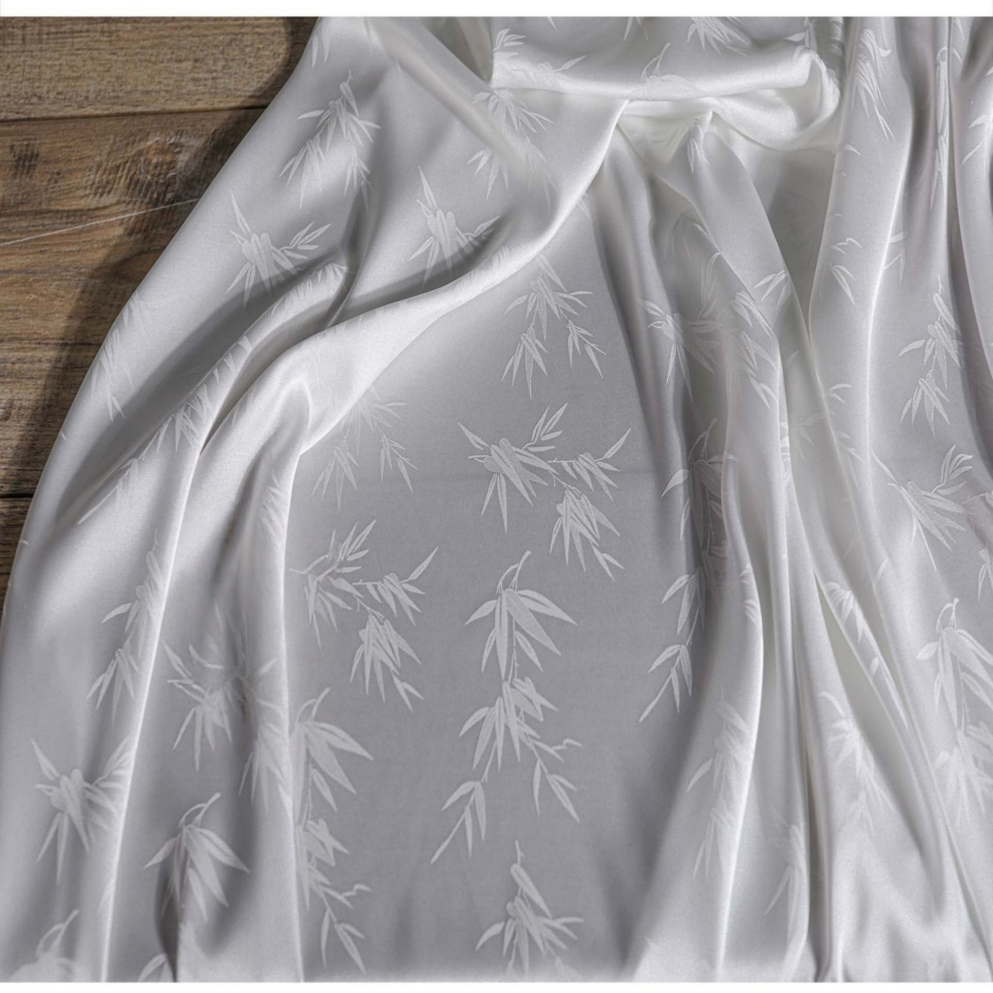 1Meter Bamboo Leaf Jacquard Ac - Home Textiles Importers In Usa 评论和价格