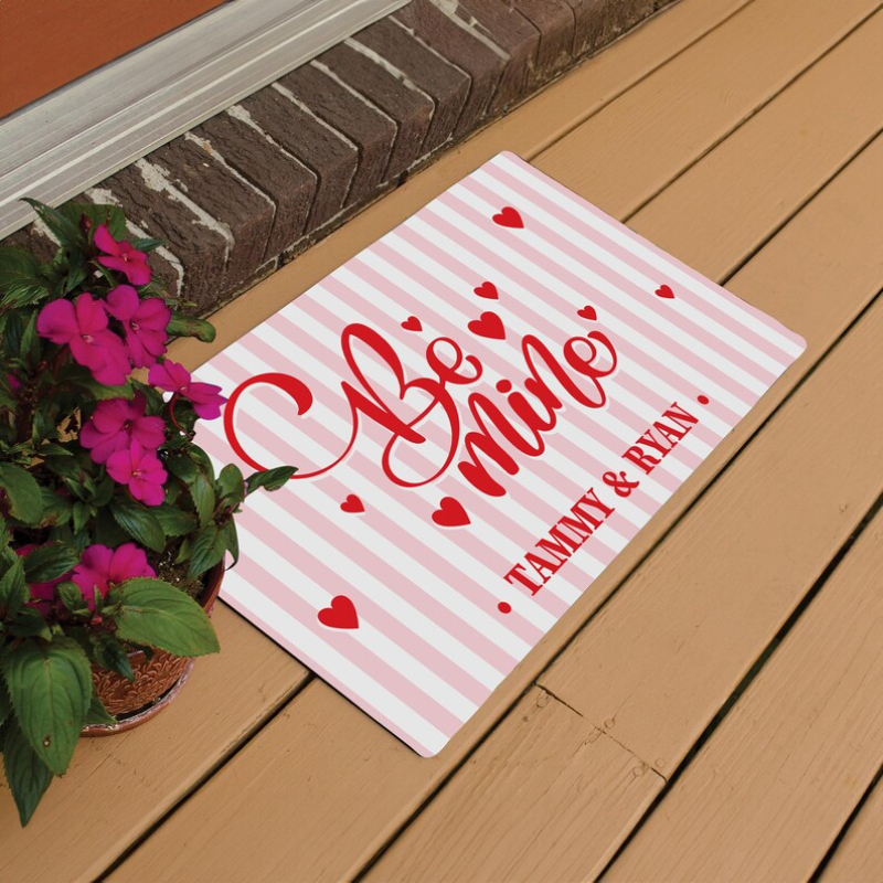 Personalized Valentine Doormat - Home Textiles Today Logo 评论和价格