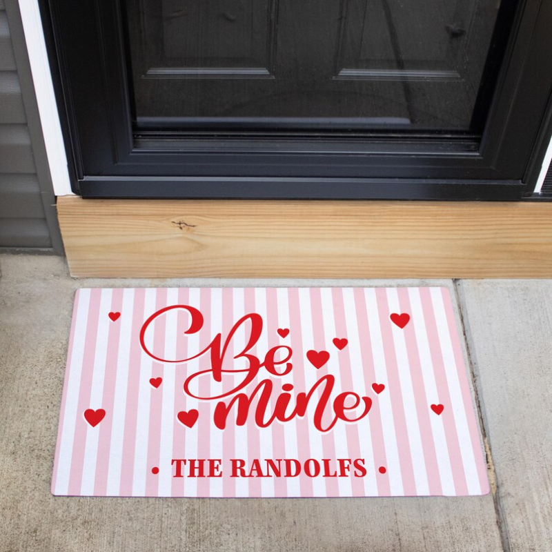 Personalized Valentine Doormat - Home Textiles Today Logo 评论和价格