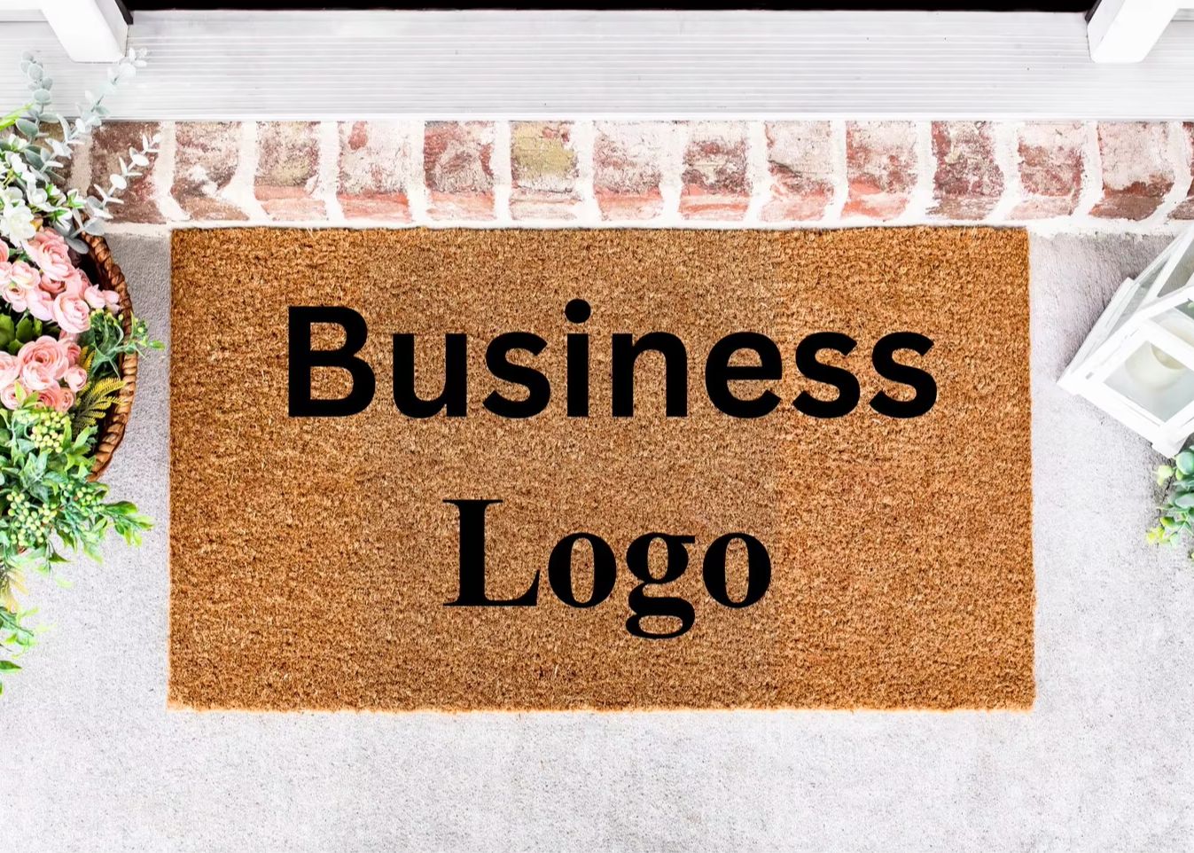 Customized Mat Business Logo D - Home Textiles Logo 评论和价格