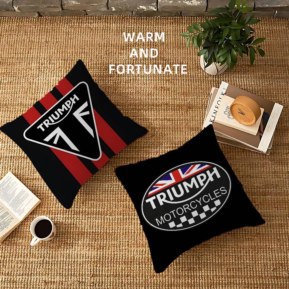 T-Triumphs Logo Pillow Covers  - Home Textiles Logo 评论和价格