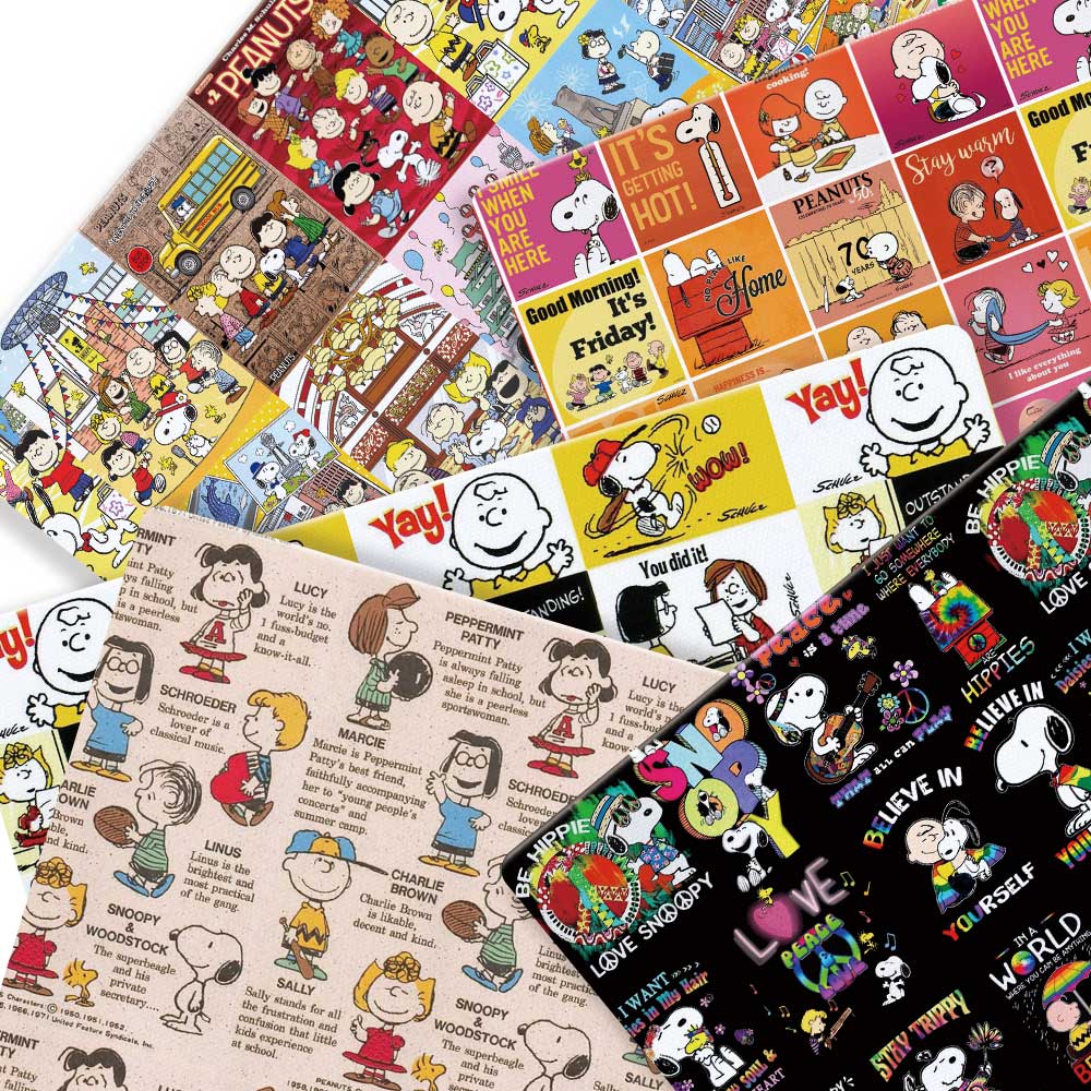 TAKARA TOMY Snoopy fabric140x5 - Home Textiles Curtains 评论和价格