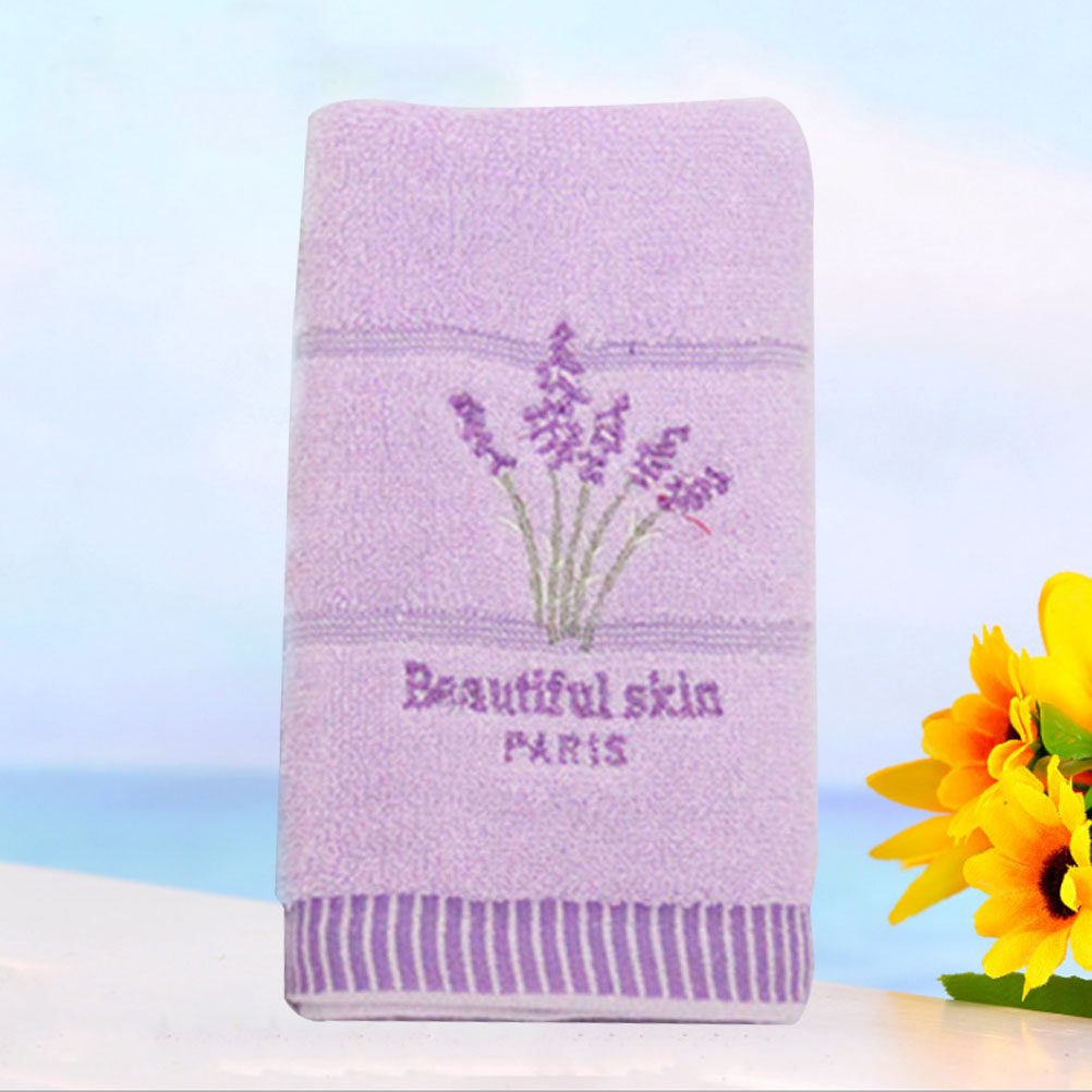 Premium Cotton Lavender Embroi - Home Textiles In Pakistan 评论和价格