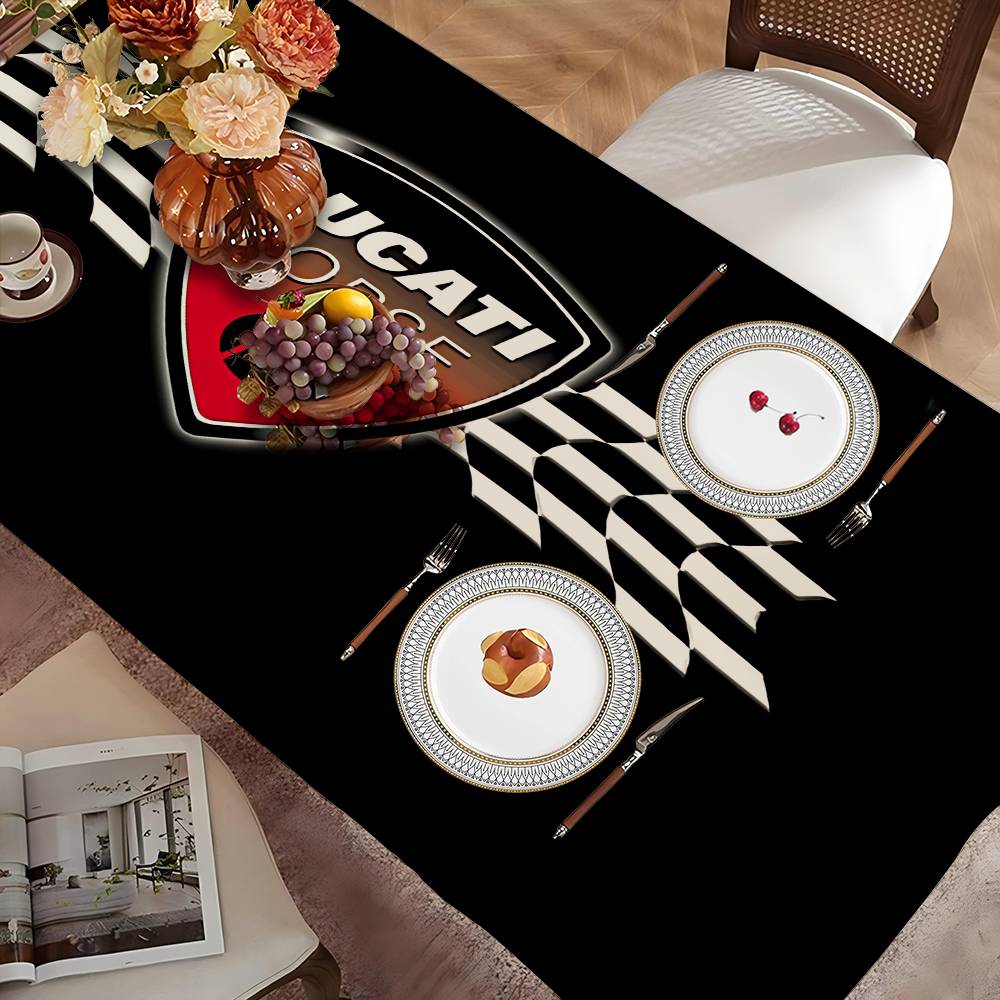 D-Ducaties Motorcycle LOGO Tab - Home Textiles Today Logo 评论和价格