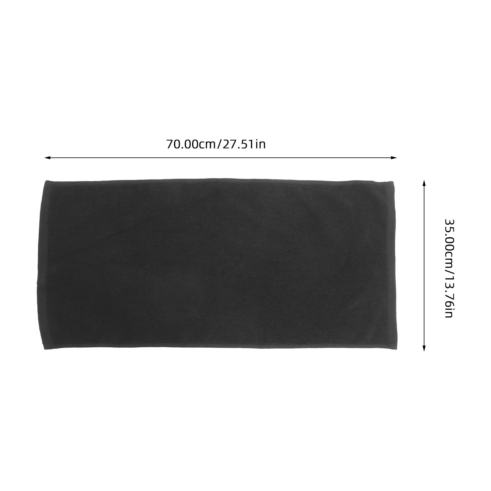 2Pcs Cotton Hair Towel Black A - Home Textiles In Pakistan 评论和价格