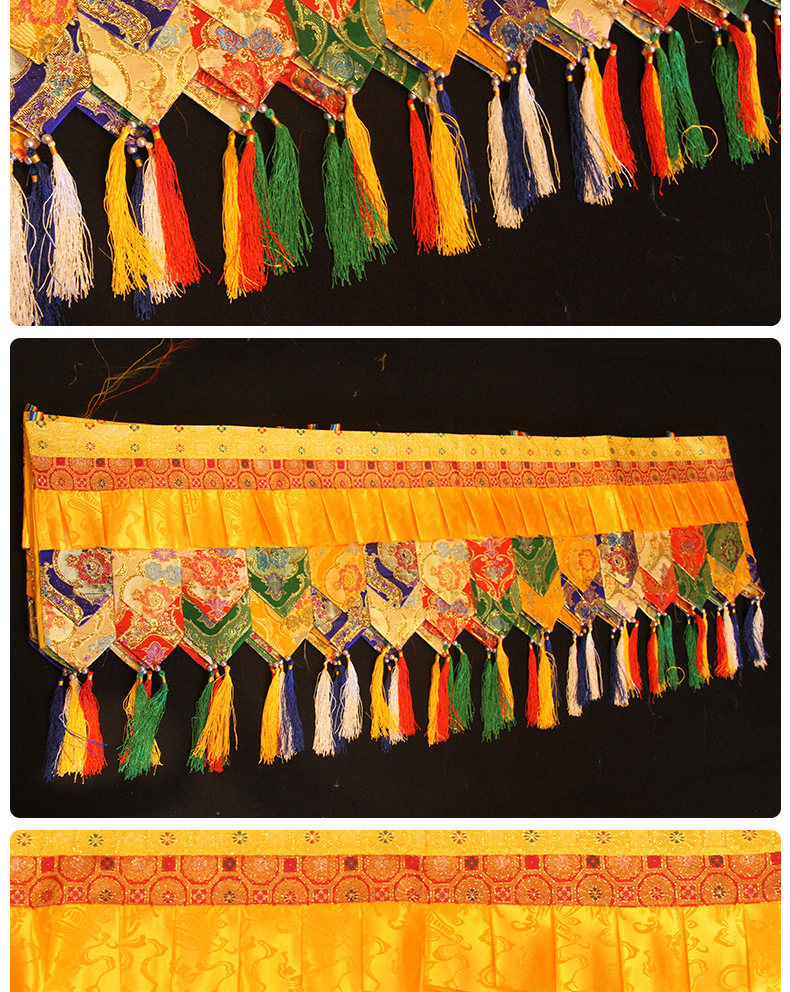 500CM long Wholesale Buddhist  - Home Textiles Curtains 评论和价格