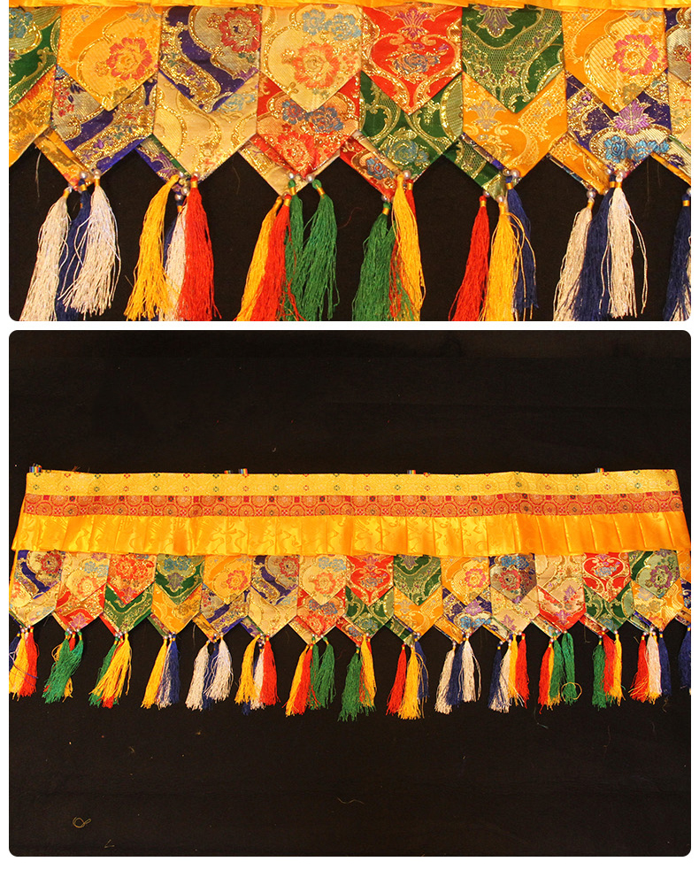 500CM long Wholesale Buddhist  - Home Textiles Curtains 评论和价格