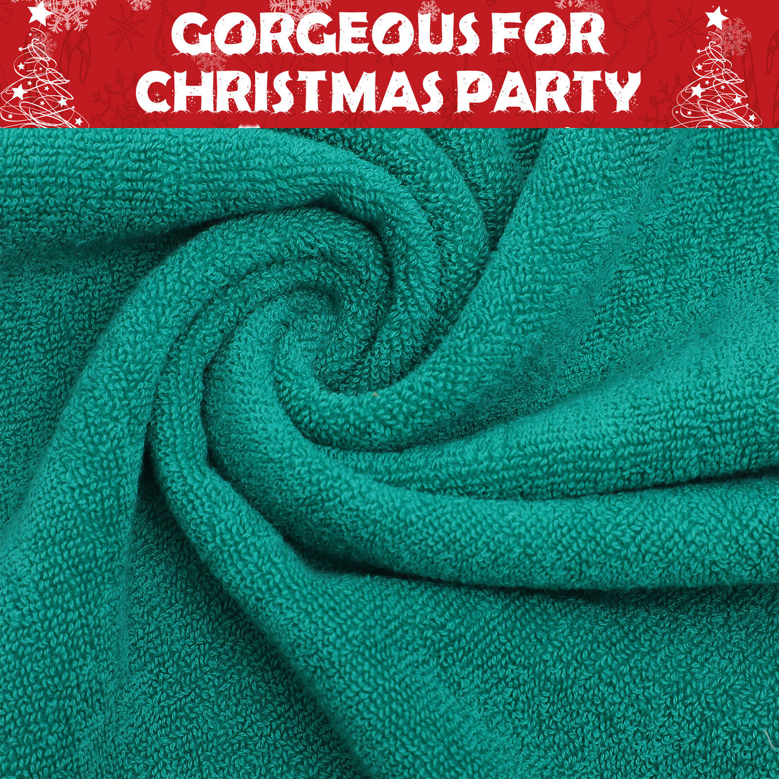 2Pcs Christmas Cotton Towels E - Home Textiles In Pakistan 评论和价格