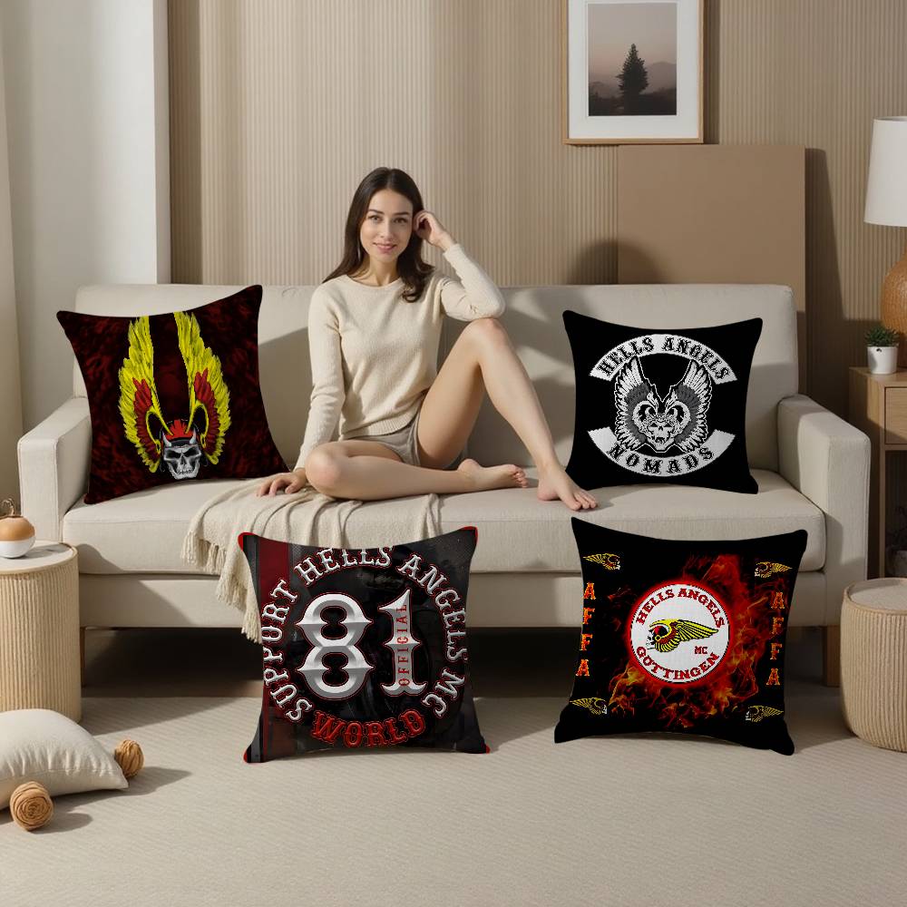 Club Hells A-Angels Logo Perso - Home Textiles Logo 评论和价格
