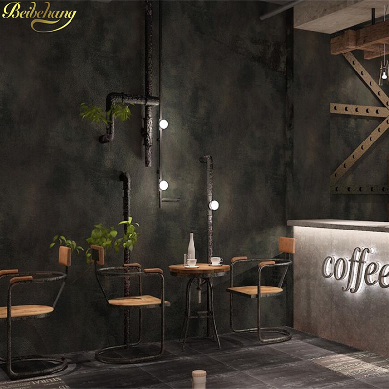 Retro cement gray wallpapers p - Home Textiles Industry 评论和价格