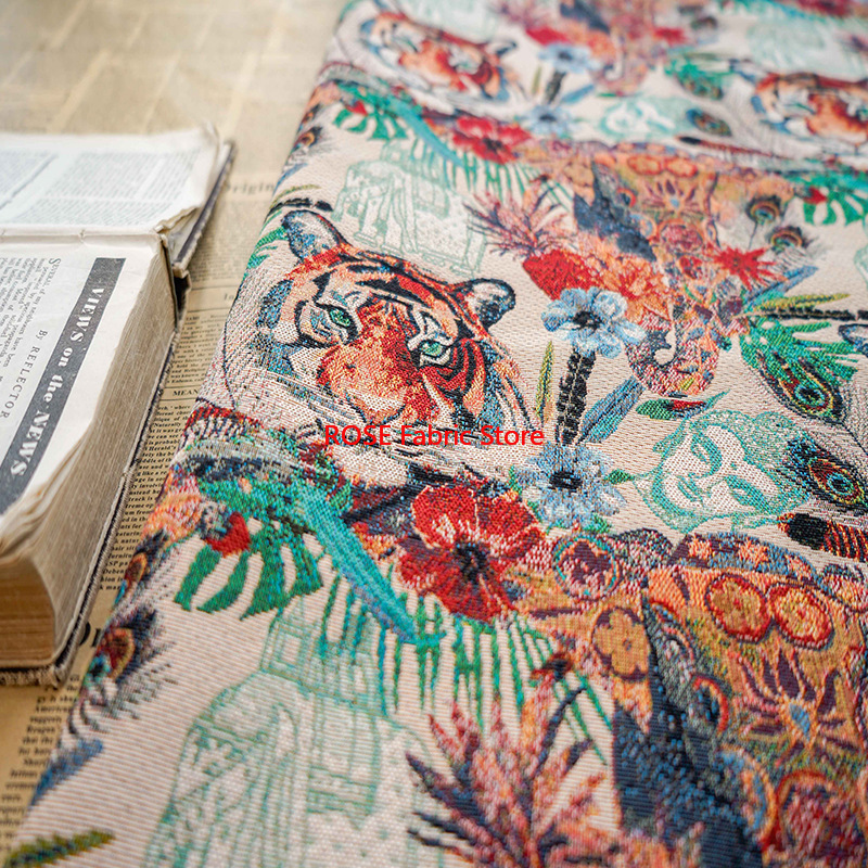 1 meter Tiger Pattern Yarn Dye - Home Textiles Importers In Usa 评论和价格