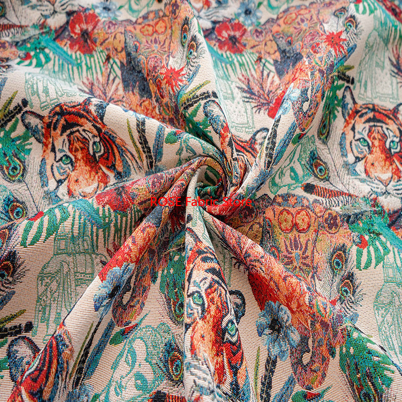 1 meter Tiger Pattern Yarn Dye - Home Textiles Importers In Usa 评论和价格