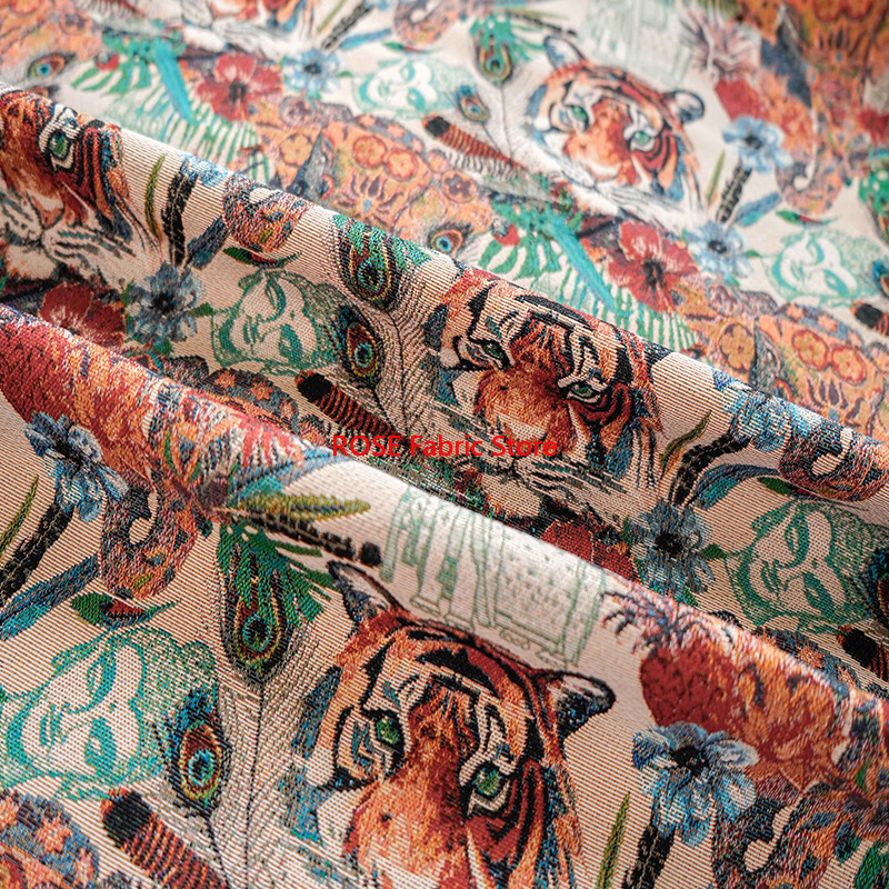 1 meter Tiger Pattern Yarn Dye - Home Textiles Importers In Usa 评论和价格