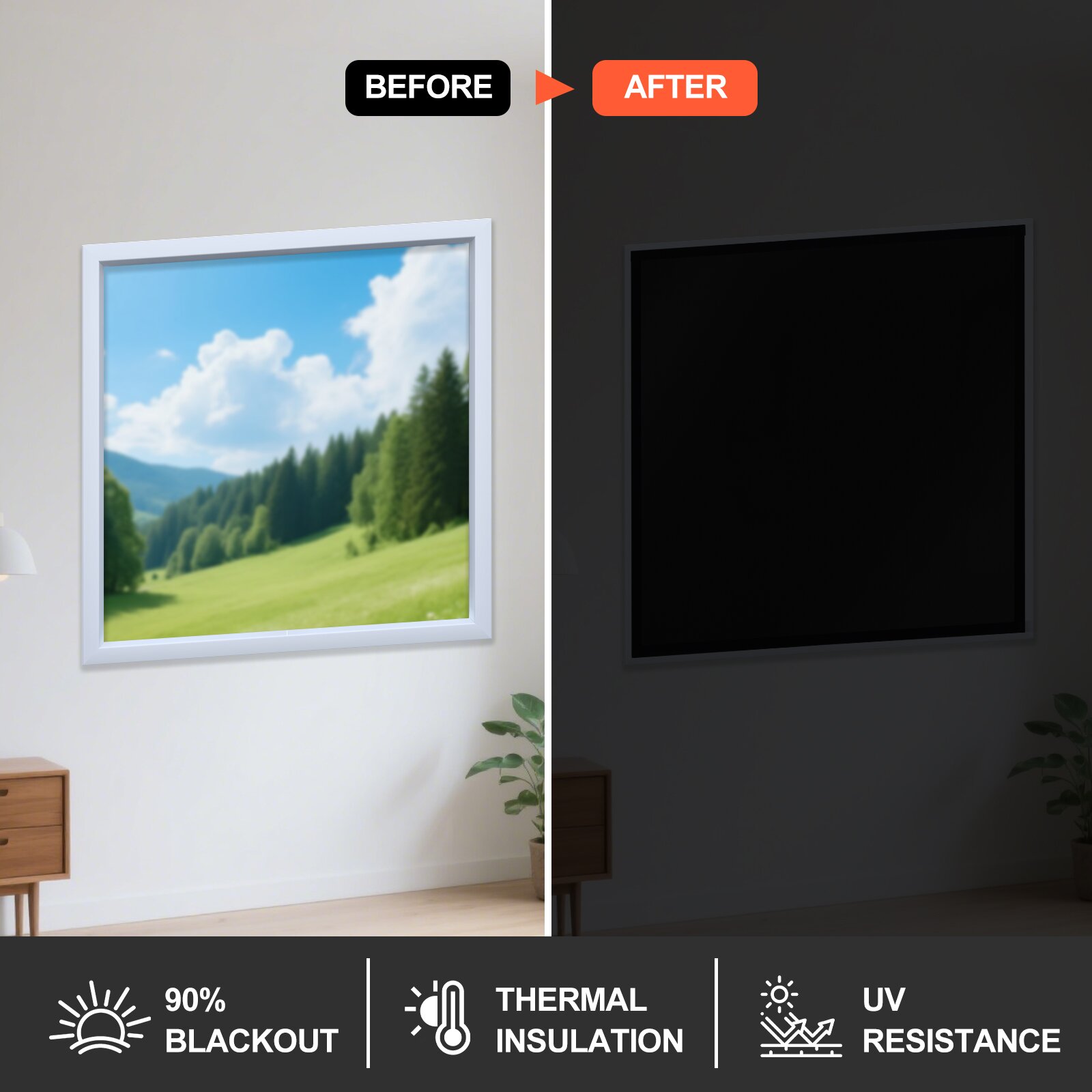 DIY100% Blackout Curtain Fabri - Home Textiles Curtains 评论和价格